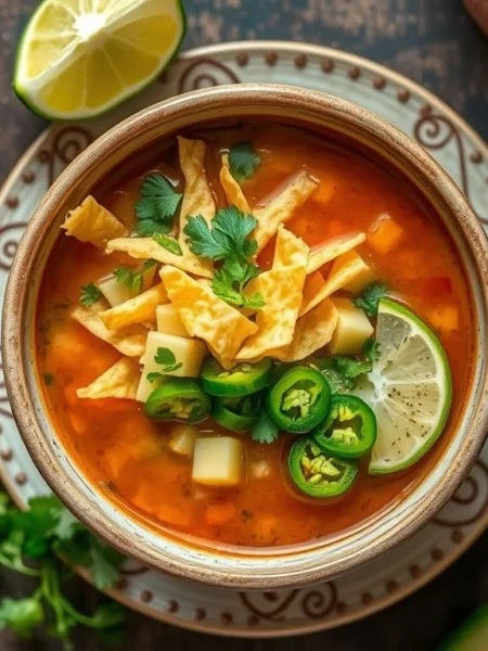 Authentic Sopa Tarasca