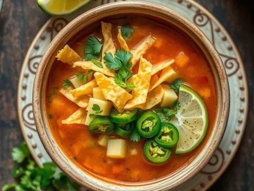 Authentic Sopa Tarasca