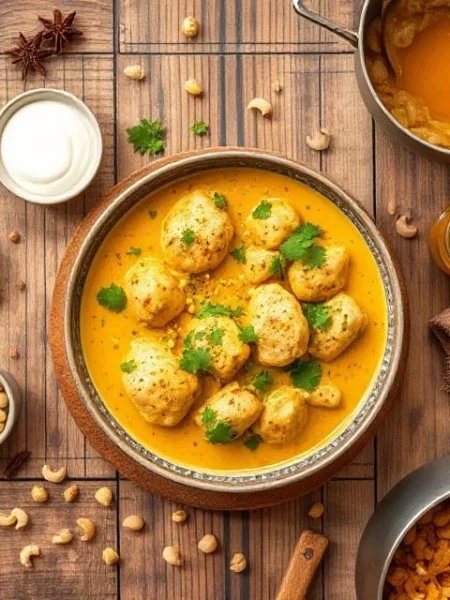 Pistachio Chicken Korma