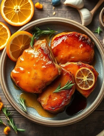 Orange Pork Chops