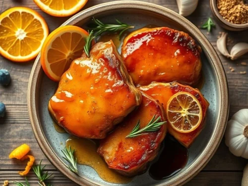 Orange Pork Chops