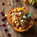 Quinoa Stuffed Acorn Squash
