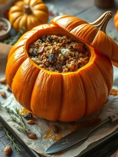 Stuffed Pumpkin Recipe