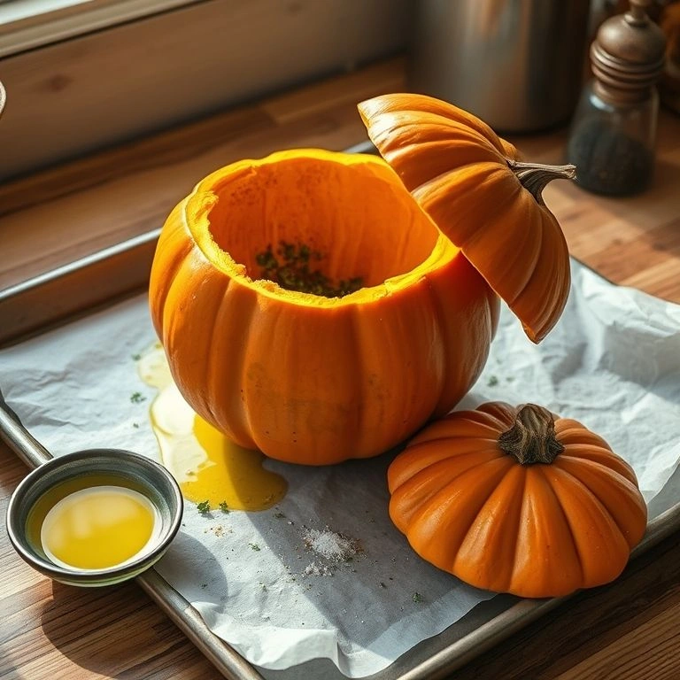Preparing the Pumpkin