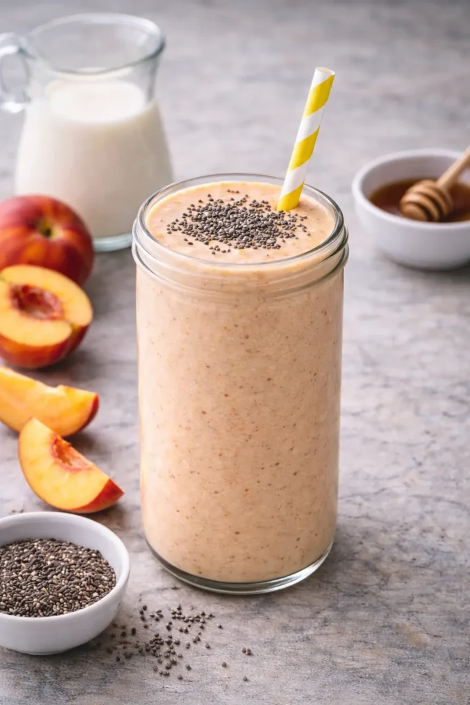 Peach Ginger Smoothie Recipe