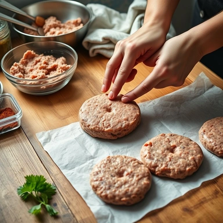Form the Patties