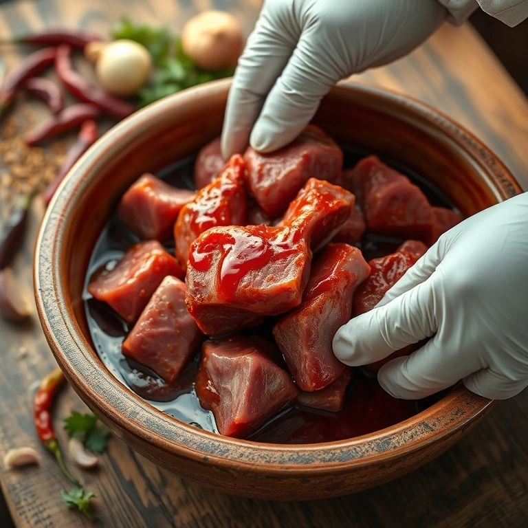 Marinate the Meat