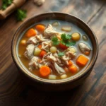 Traditional German Chicken Soup