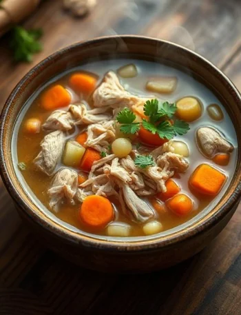 Traditional German Chicken Soup