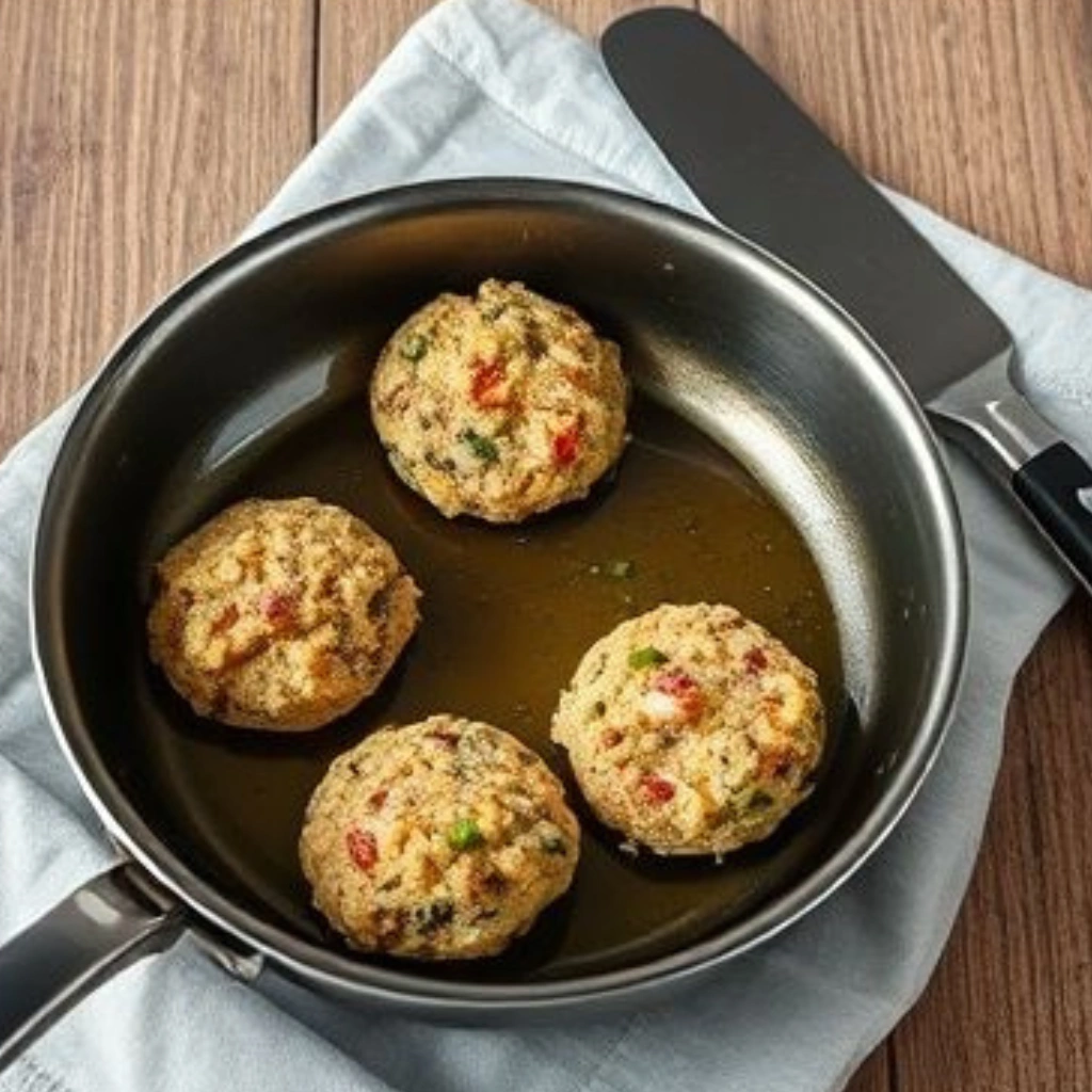 Cooking the Patties