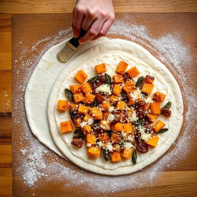 Assembling the Pizza