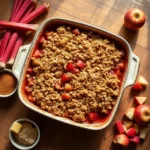 Apple-Rhubarb Crisp Recipe
