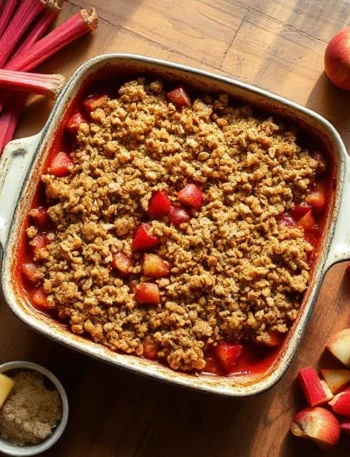 Apple-Rhubarb Crisp Recipe