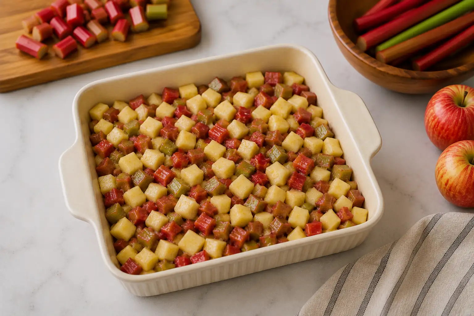Transfer to the Baking Dish