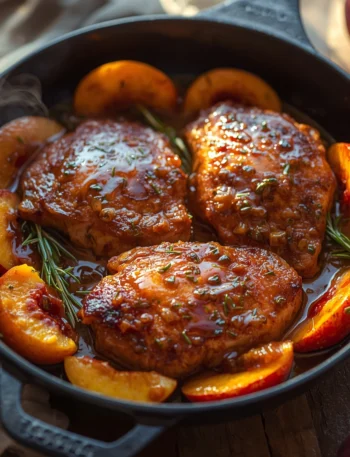 Peach Pork Chops