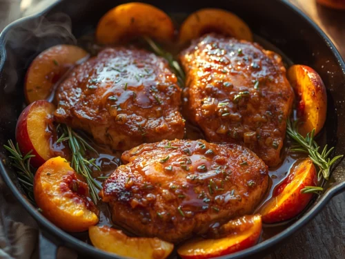 Peach Pork Chops