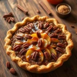 Caramel Pecan Apple Pie