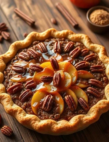 Caramel Pecan Apple Pie