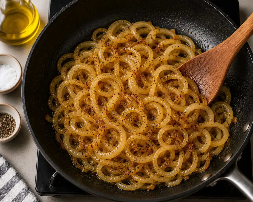 Caramelize Onions