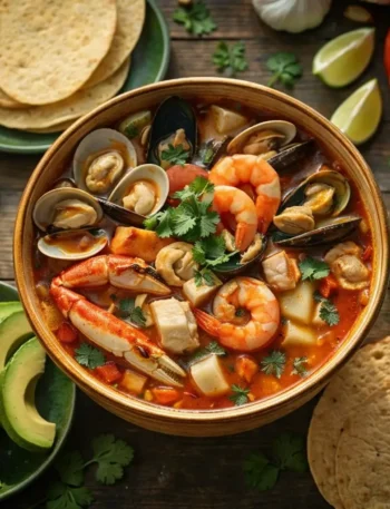Authentic Caldo de Mariscos Recipe