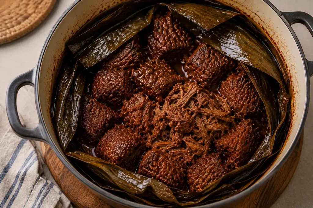 Cooking the Cochinita Pibil