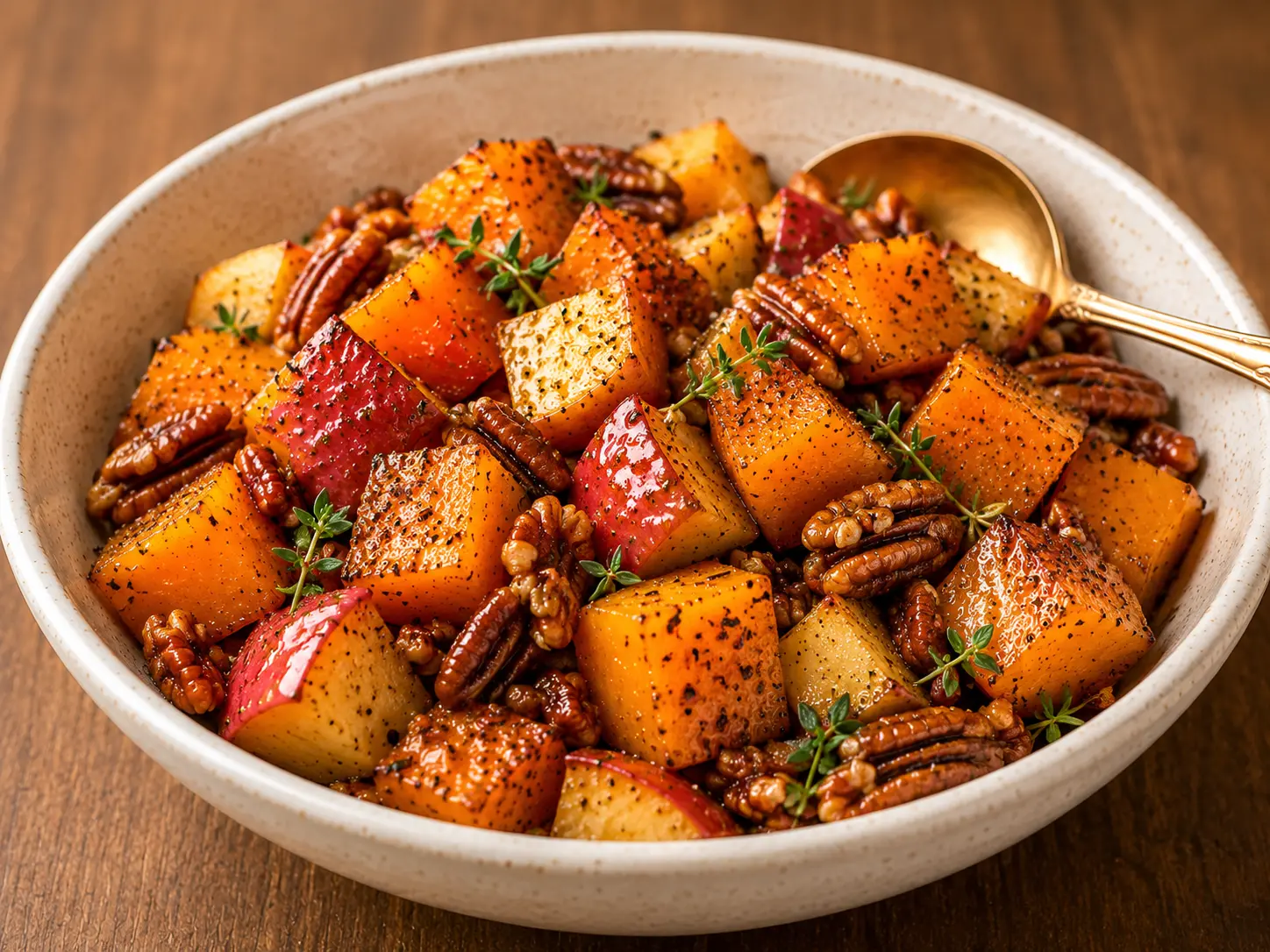 Easy Apple and Butternut Squash Bake