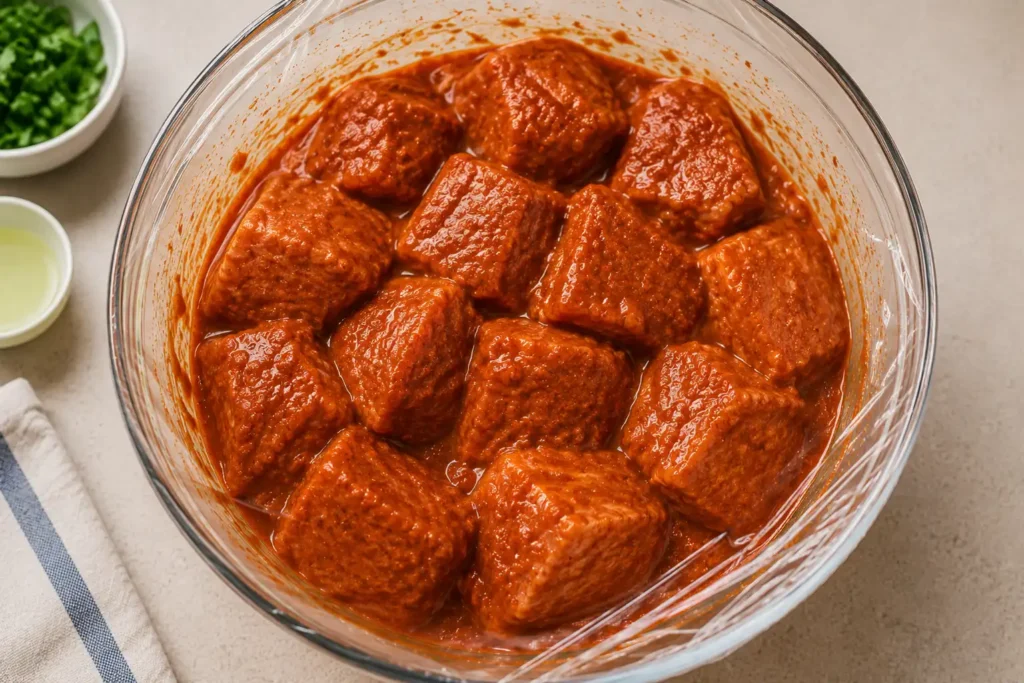Preparing the Marinade