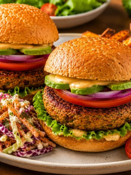 Sweet Potato Turkey Burger Recipe