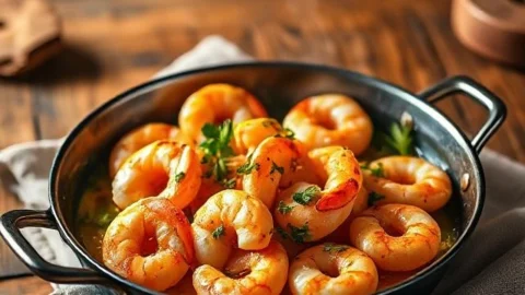 Rosé Shrimp Scampi Recipe