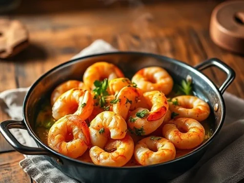 Rosé Shrimp Scampi Recipe