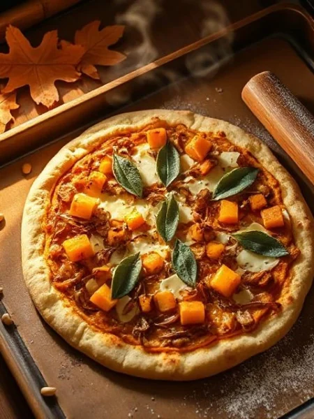 Butternut Squash Sage Pizza