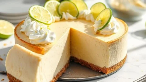 Key Lime Pie Cheesecake