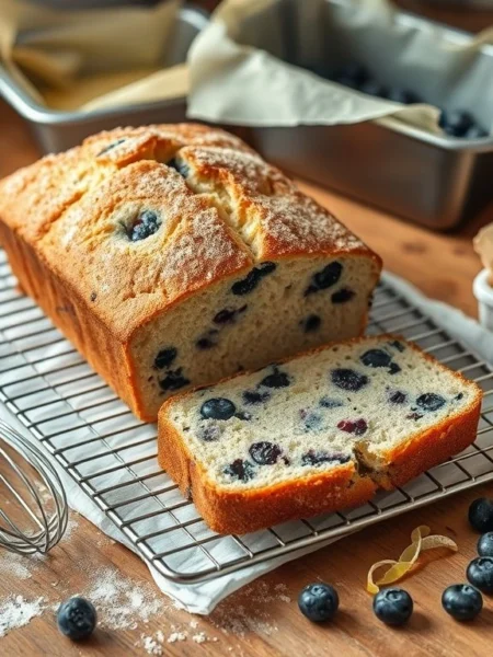 Blueberry Buttermilk Bread