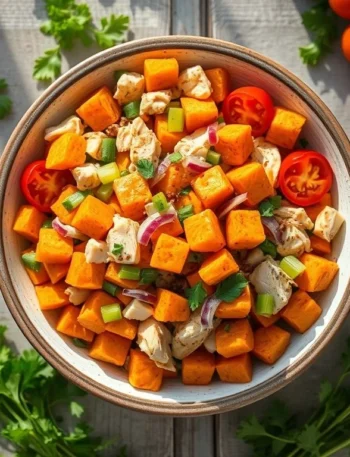 Sweet Potato Chicken Salad