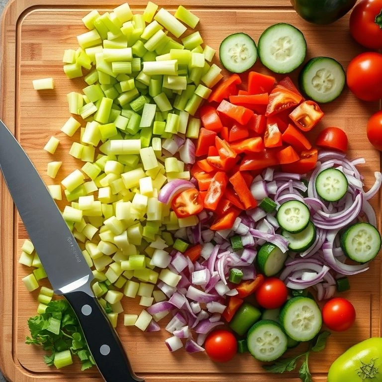 Prepare the Vegetables