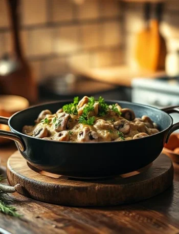 Mushroom Stroganoff