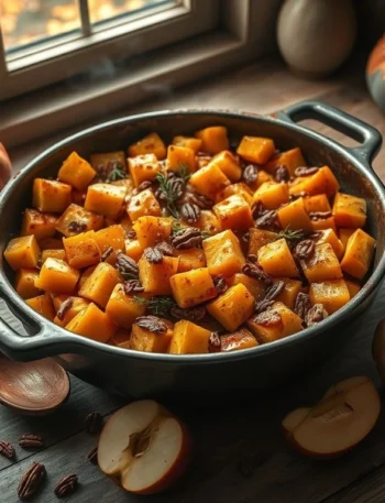 Apple and Butternut Squash Bake