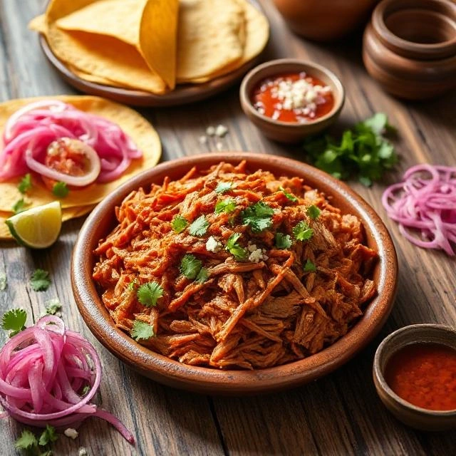 Serving Your Cochinita Pibil