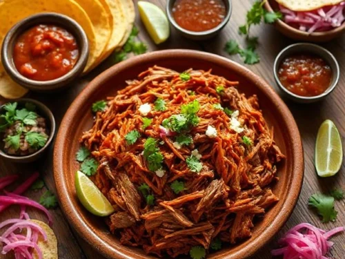 Cochinita Pibil Pork Dish