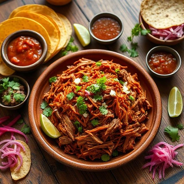 Cochinita Pibil Pork Dish