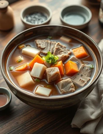 Tonjiru Recipe – Cozy Japanese Pork Miso Soup