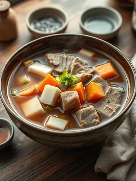 Tonjiru Recipe – Cozy Japanese Pork Miso Soup