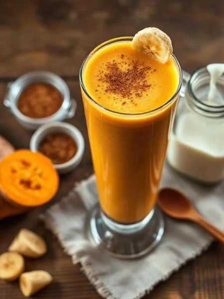 Sweet Potato Banana Smoothie
