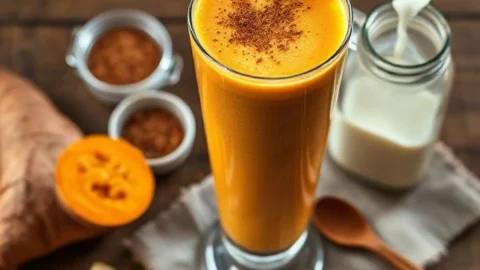 Sweet Potato Banana Smoothie