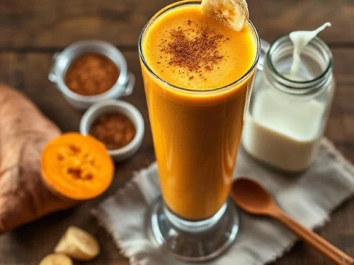 Sweet Potato Banana Smoothie