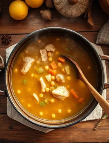 Moroccan Chicken Soup Recipe You