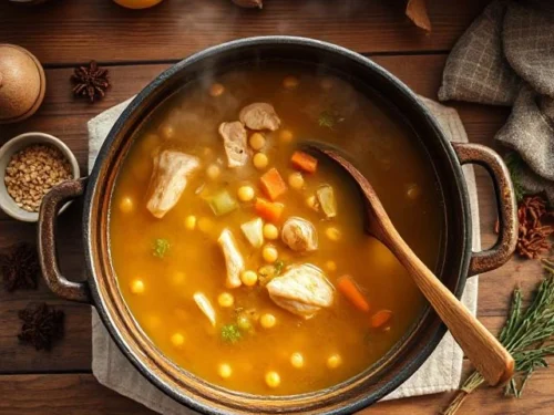 Moroccan Chicken Soup Recipe You
