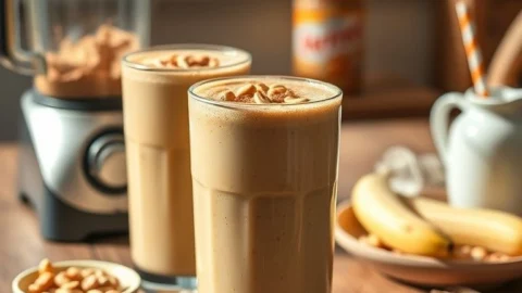 Peanut Butter Smoothie Recipe