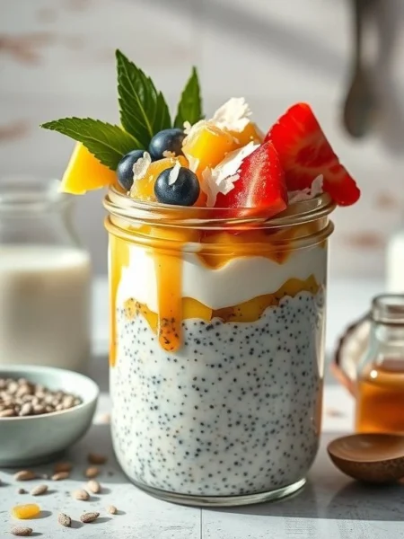 Coconut Chia Pudding