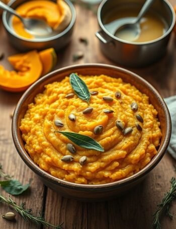 Vegan Pumpkin Risotto